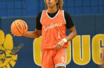 Randleman boys basketball Tyshaun Goldston v SWR Feb 2 2024