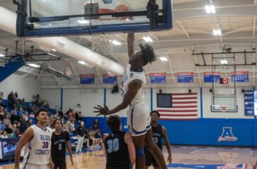 Asheboro boys basketball Jerqarius Stanback v Oak Grove Jan2024