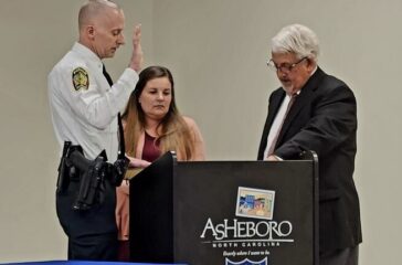 Asheboro new police chief photo March 2024 NEW CROP