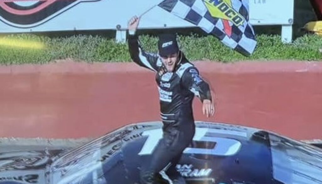 Caraway Landon Huffman race winner March2024