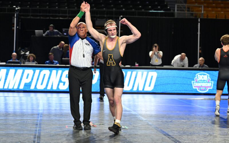 Oakley grapples with more success as conference champ for Appalachian State