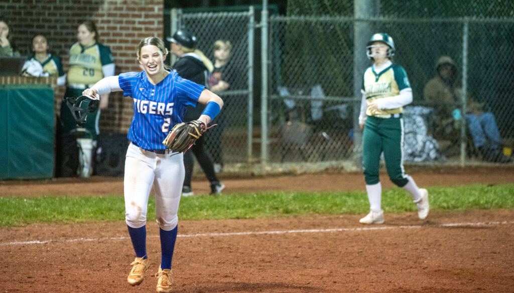 Randleman softball at ER March2024