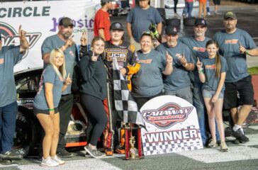 Caraway Speedway winner Brody Duggins April2024