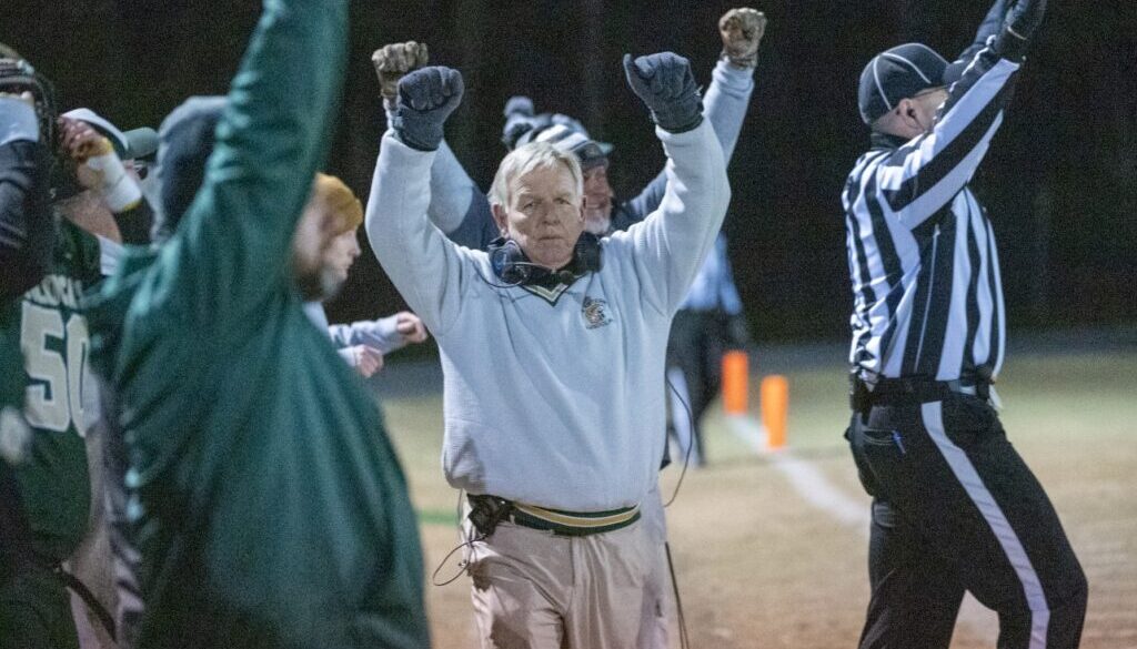 ER football Burton Cates from Nov 2022 game