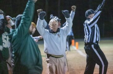 ER football Burton Cates from Nov 2022 game