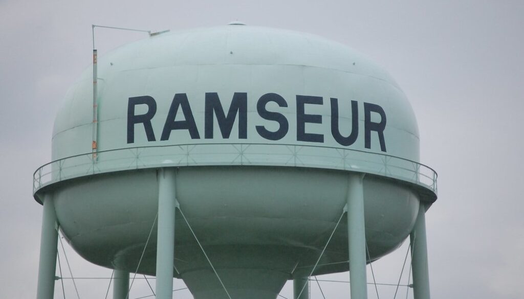 Ramseur water tower photo