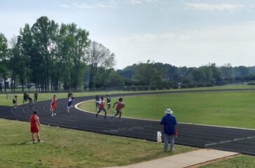 Randolph County track championships 2024 boys relay
