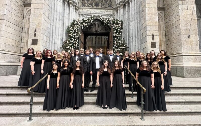 Southwestern Randolph group performs at St. Patrick’s Cathedral