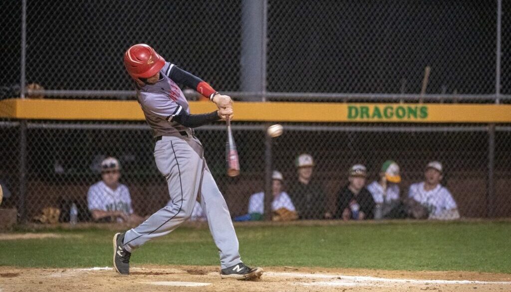 Wheatmore baseball Payton Mooney from March 25 2024