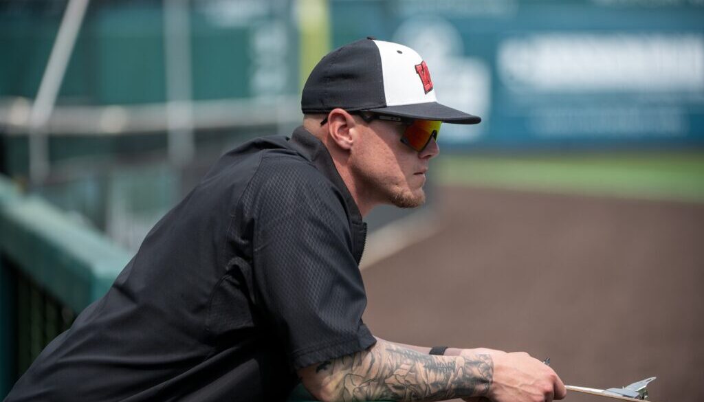Wheatmore baseball coach Trey Byrd April2024