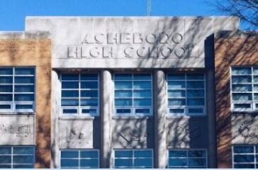 Asheboro High School front photo