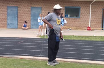 Asheboro boys track and field coach DeNeal McNair
