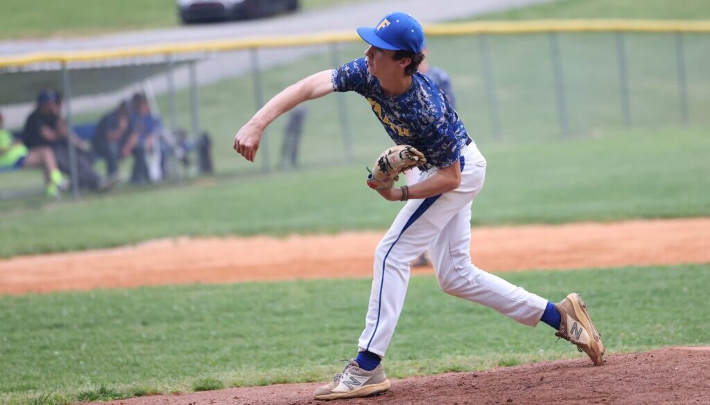 Faith Christian pitcher Mason Taylor 2024