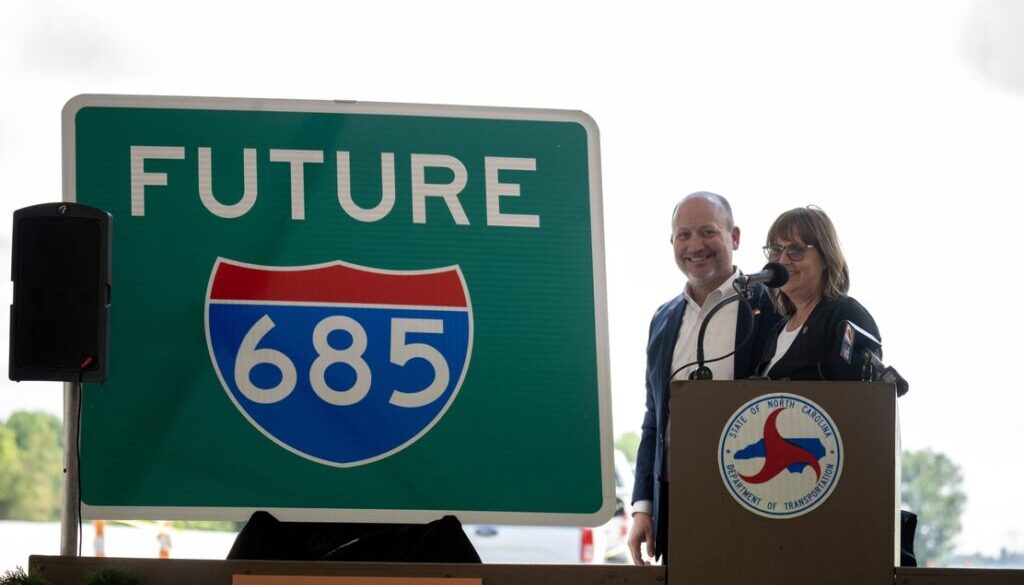 Interstate Future 685 sign ceremony May2024