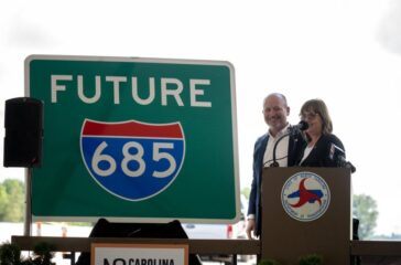 Interstate Future 685 sign ceremony May2024