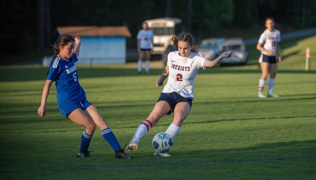 PG girls soccer v Randleman April2024