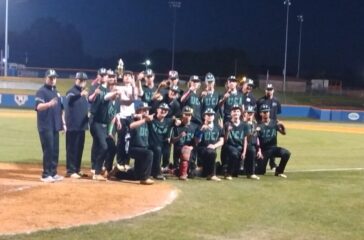 UCA baseball team after PAC title
