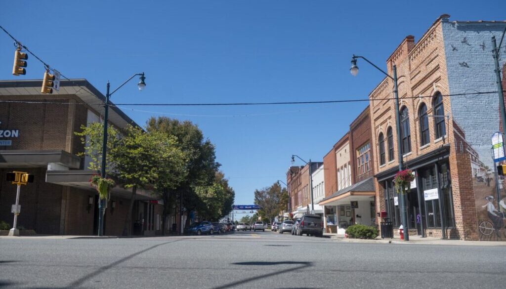 downtown Asheboro file photo