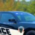 Asheboro police car stock image