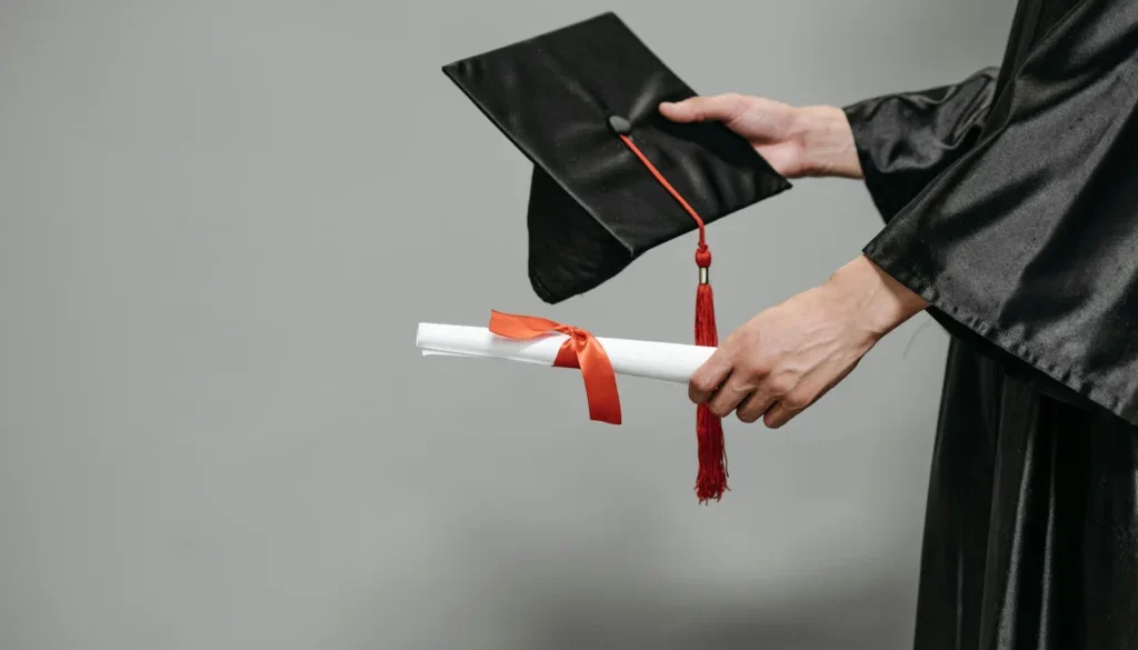Commencement stock photo