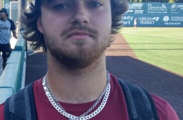 Post 45 infielder Caleb Stickle June2024