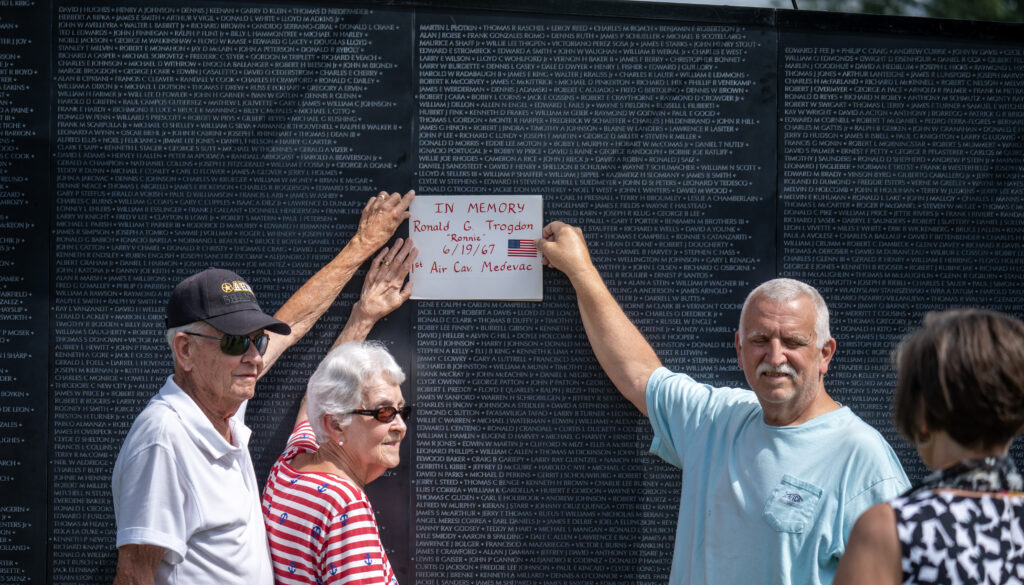 Wall That Heals Trogdon sign