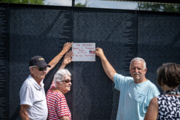 The Wall that Heals brings sentiment, reflection to Randolph County