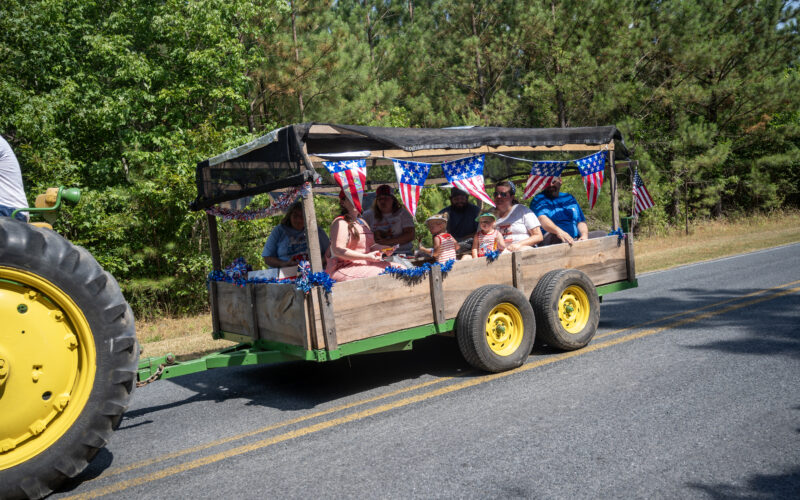 Scenes from the Independence Day parade in the Millboro community