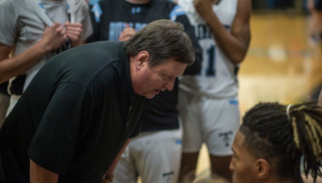 Trinity boys basketball Tim Kelly photo