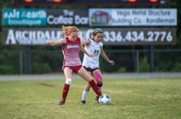 Wheatmore girls soccer Maggie Messner 2023 state playoffs
