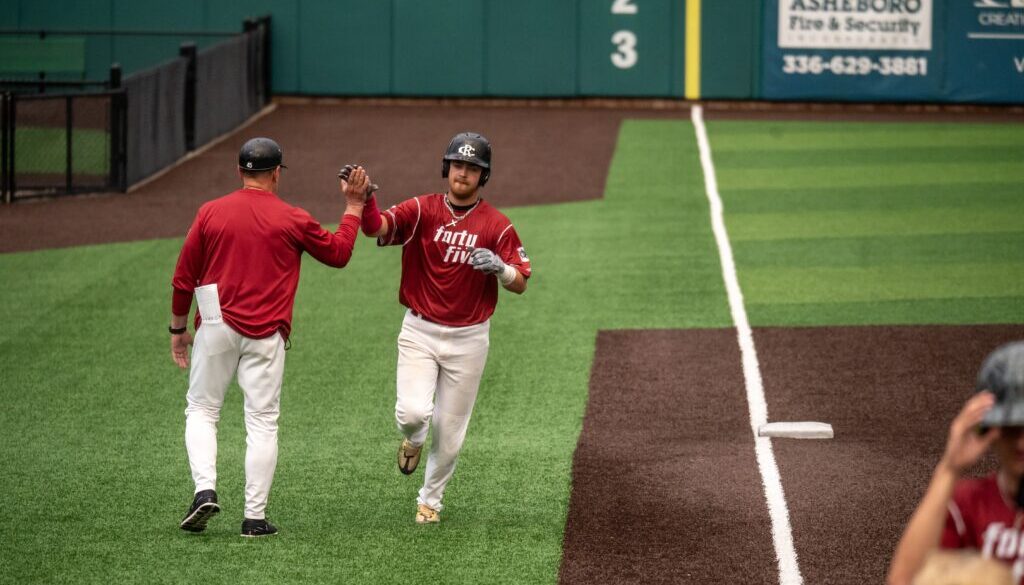 Post 45 Caleb Stickle home run trot June2024