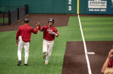Post 45 Caleb Stickle home run trot June2024