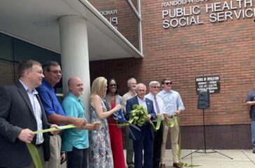 Randolph County Archdale DSS Health ribbion cutting
