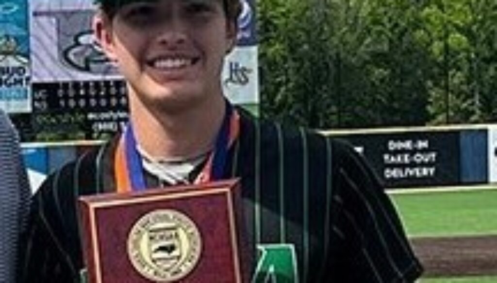 UCA baseball pitcher Jake Hunter MVP2024finals NEW CROP