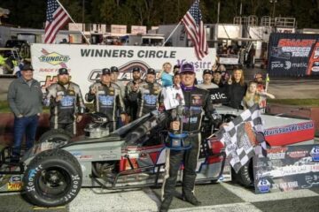 Ward secures narrow triumph at Caraway in SMART Modified Tour race