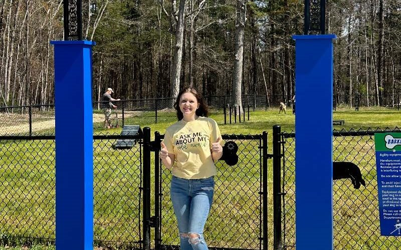 Girl Scout project leads to special dog park in Archdale