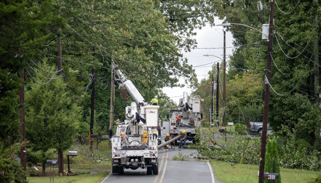Hurricane Helene impact in Asheboro