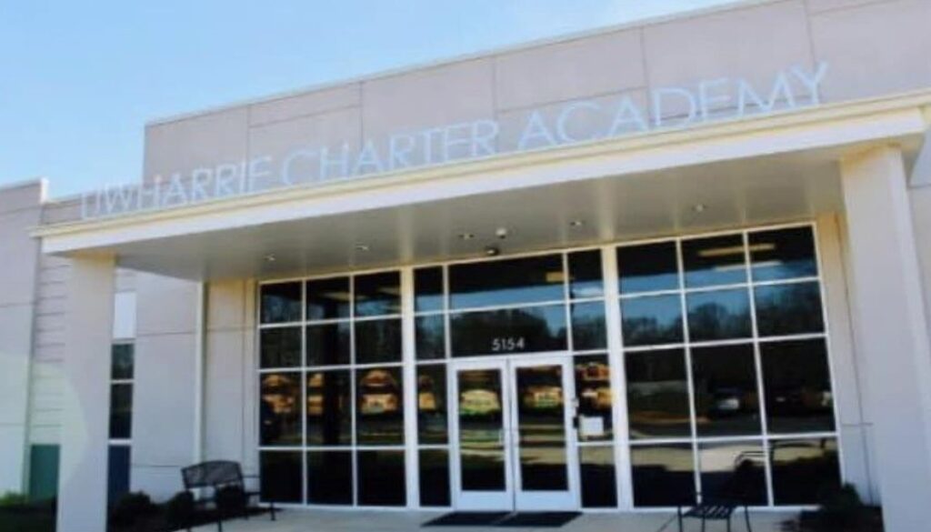 Uwharrie Charter Academy front of building online photo