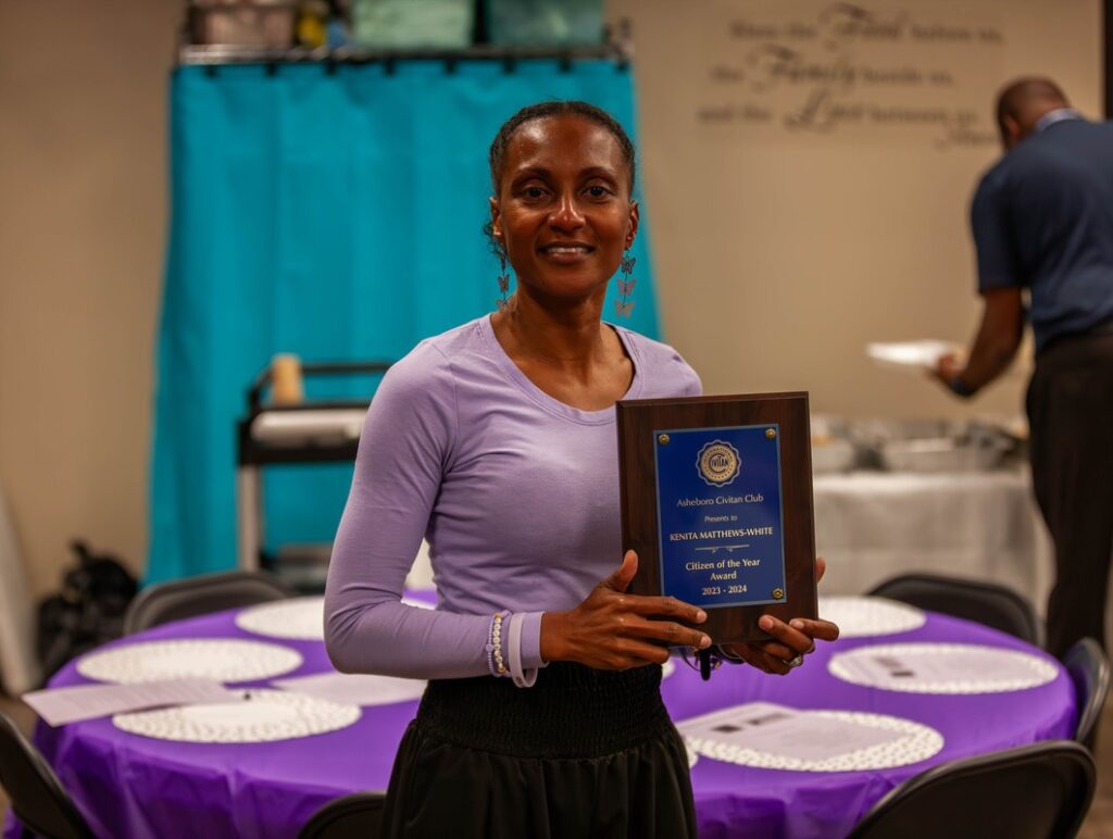 Asheboro Civitan Club names Kenita Matthews-White ‘Citizen of the Year’