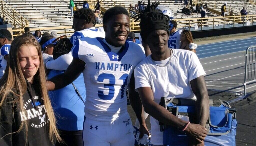 Ja Quan Snipes photo from Hampton v Aggies