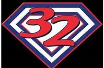 Super 32 wrestling logo NEW