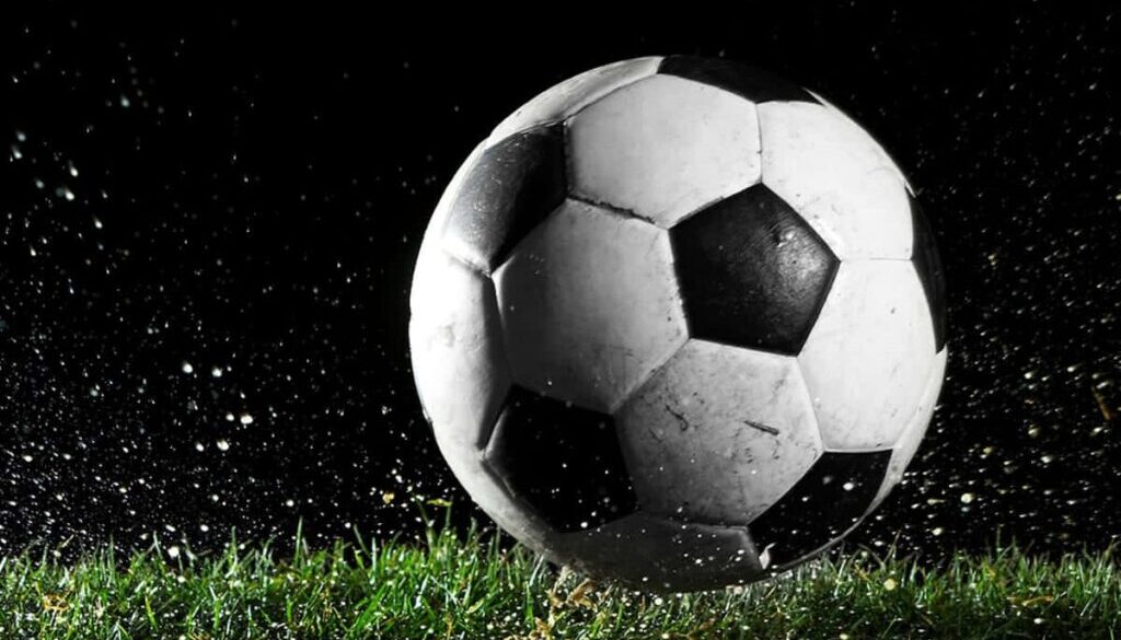 soccer ball stock image