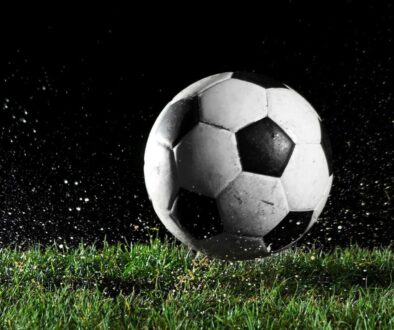 soccer ball stock image