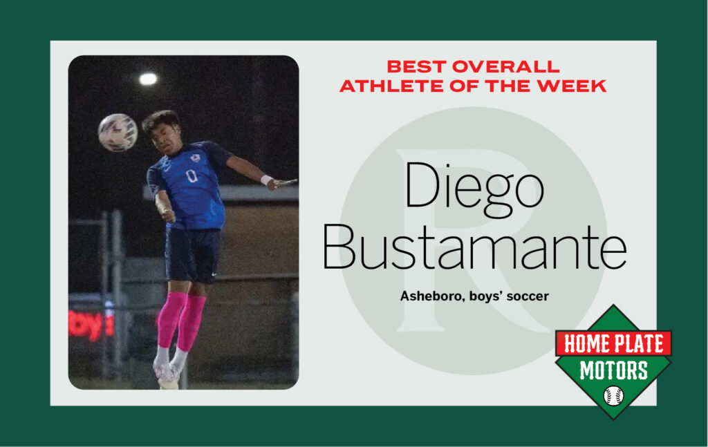 ATHLETE OF THE WEEK: Diego Bustamante