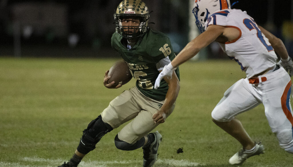 ER football No 16 v Randleman No 21 2024game