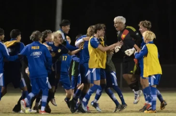 SWR soccer celebrate 2024 regional title
