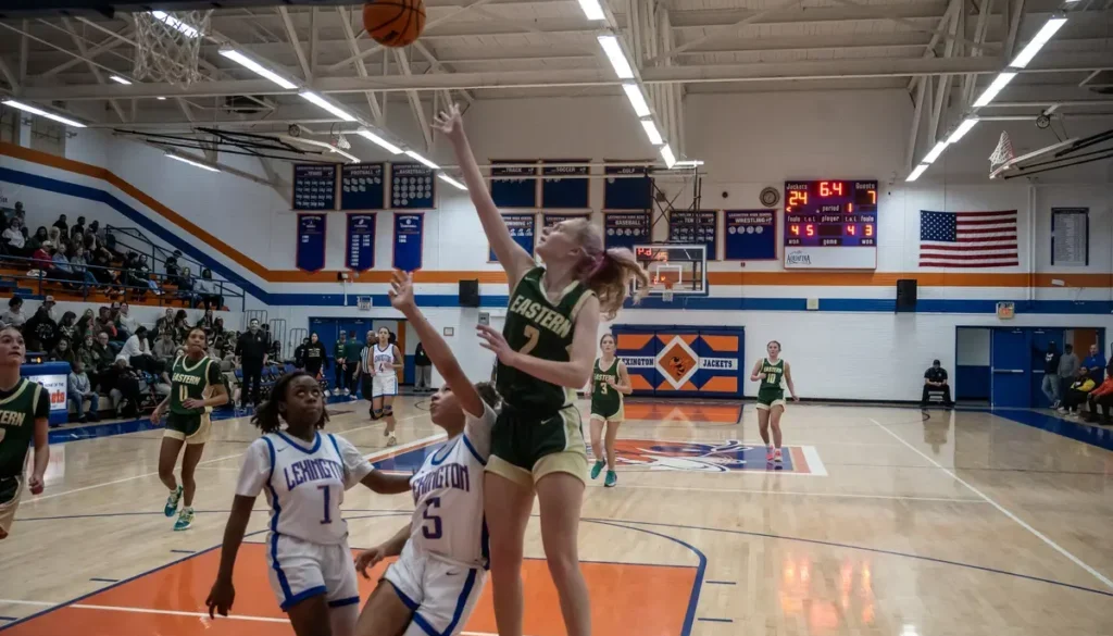 ER girls basketball at Lexington Dec2024