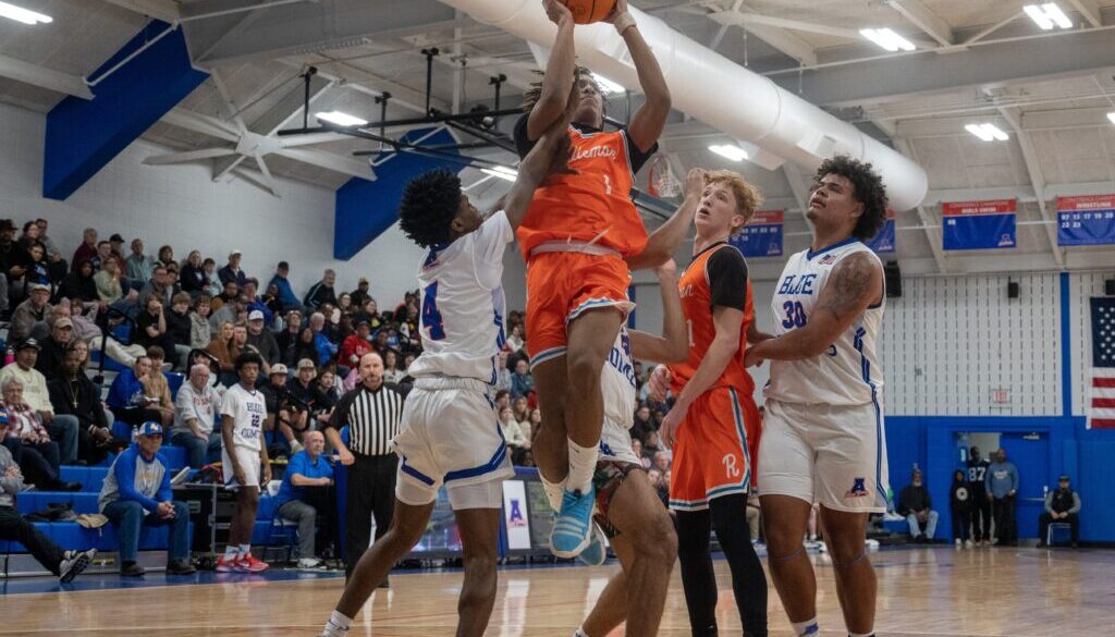 Randleman boys basketball Goldston v Asheboro in tourney final2024