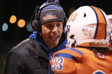 Randleman football coach Shane Timmons Nov2024
