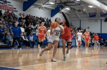SWR girls basketball Macy Allred v No 5 Randleman Dec 28 2024